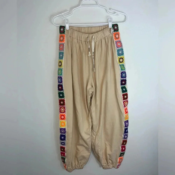 POL Crochet Hoodie | Rainbow Crochet Sweater - Picture 6 of 14